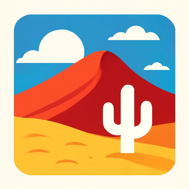 Crimson Dunes - puzzle cover