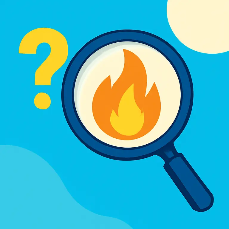 Fire Glow Mystery - puzzle cover