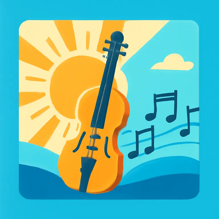 Sunlit Symphony - puzzle cover