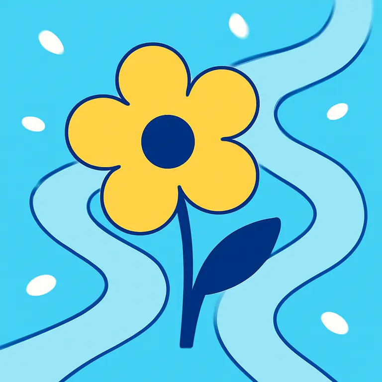 Petal Pathways - puzzle cover