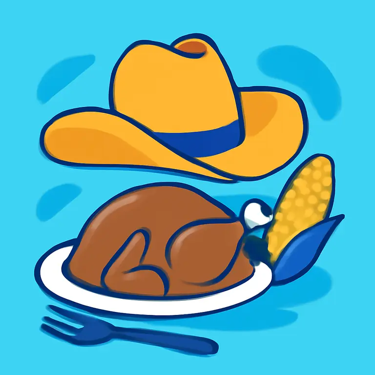 Frontier Feast - puzzle cover