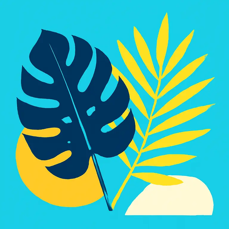 Exotic Leaves - puzzle cover