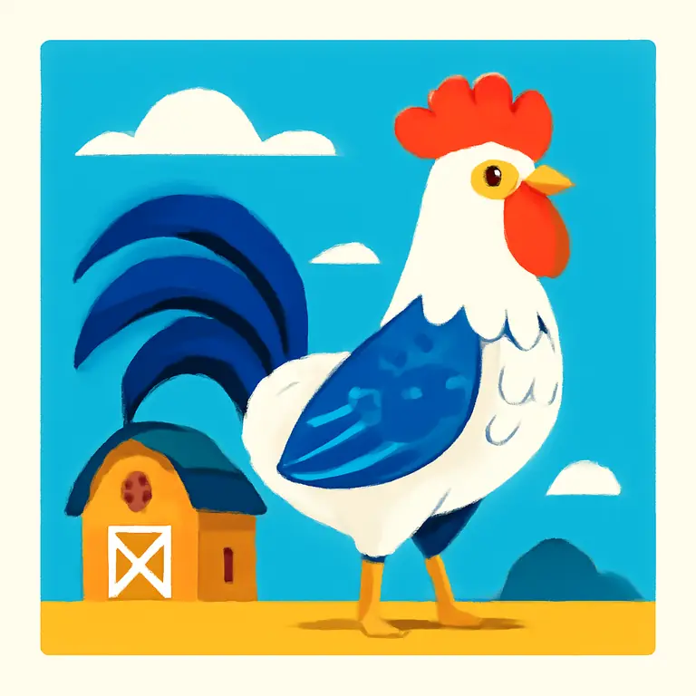 Rustic Roosters - puzzle cover