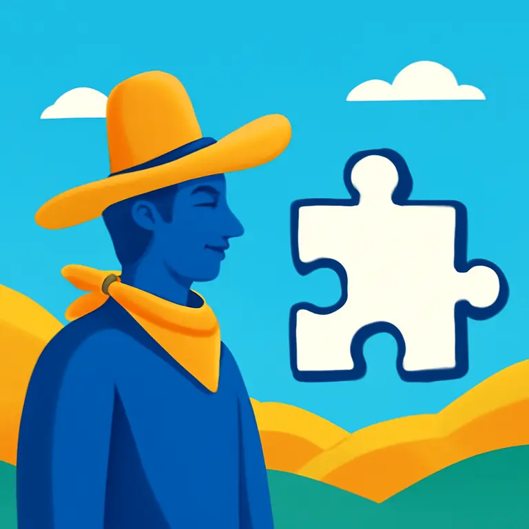 Wandering Cowboys - puzzle cover