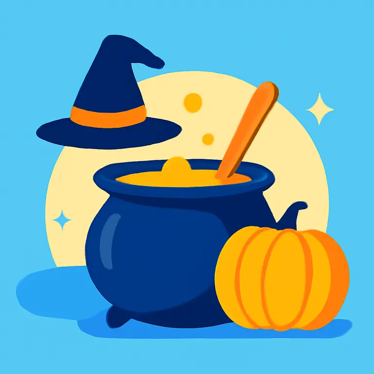 Witchy Feast - puzzle cover