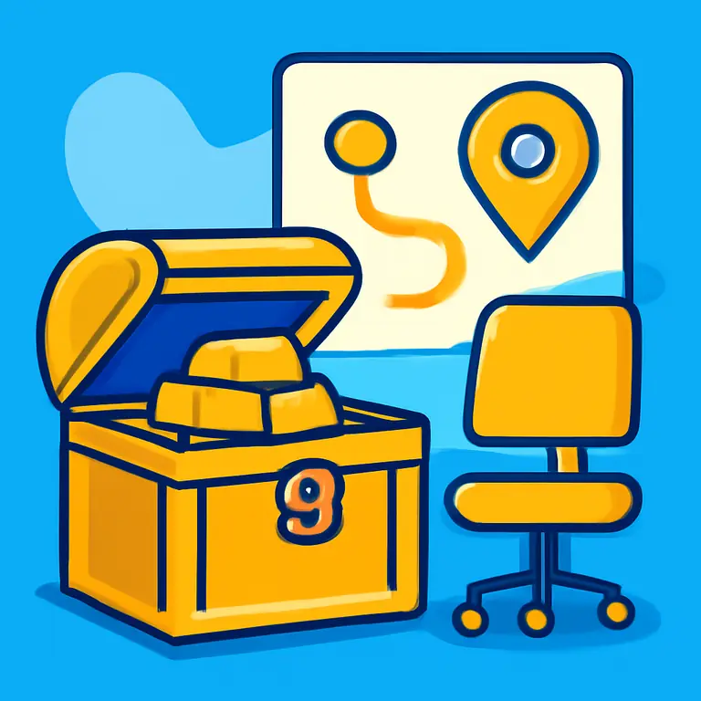 Gold Office Quest - puzzle cover