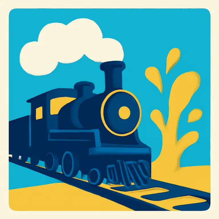 Railway Riad Splash - puzzle cover