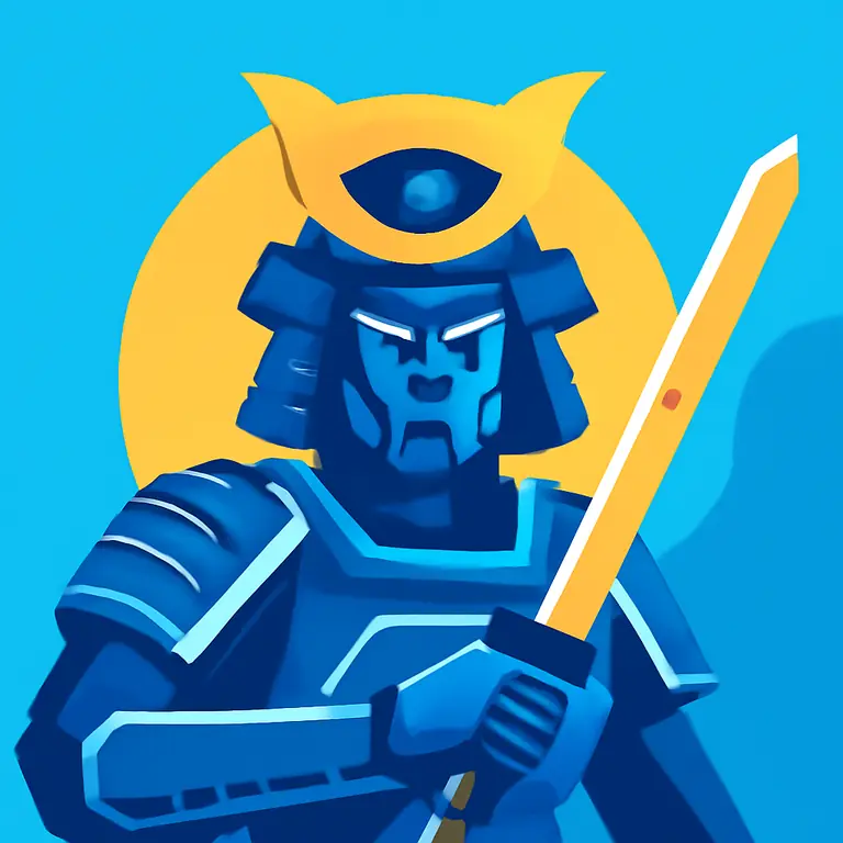 Cyber Shogun Saga - puzzle cover