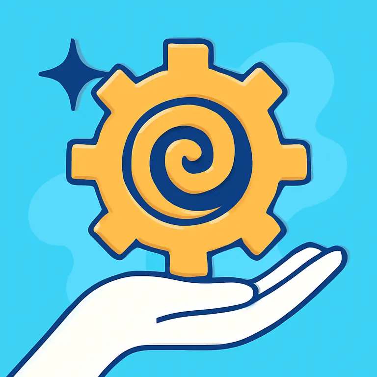 Mystic Gearwheel - puzzle cover