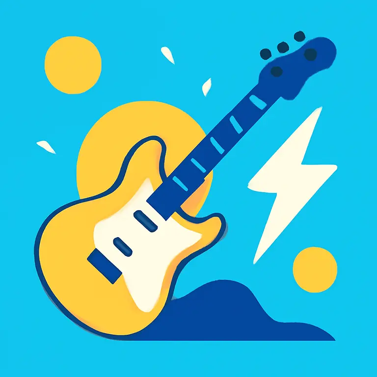 Electric Pop Vibes - puzzle cover