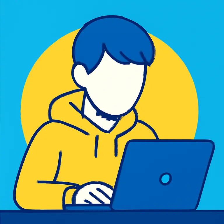 Digital Faceless Teens - puzzle cover