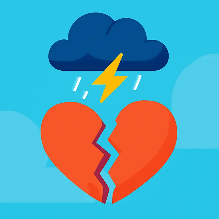 Stormy Breakup - puzzle cover