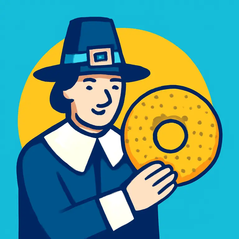 Pilgrims & Bagels - puzzle cover