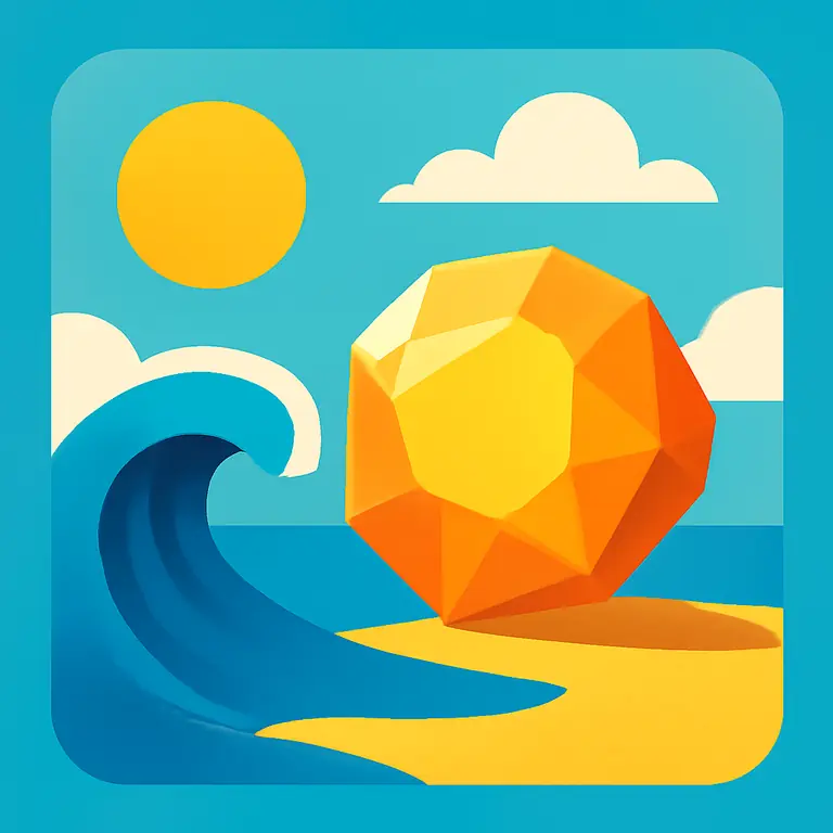 Coastal Sunstone - puzzle cover