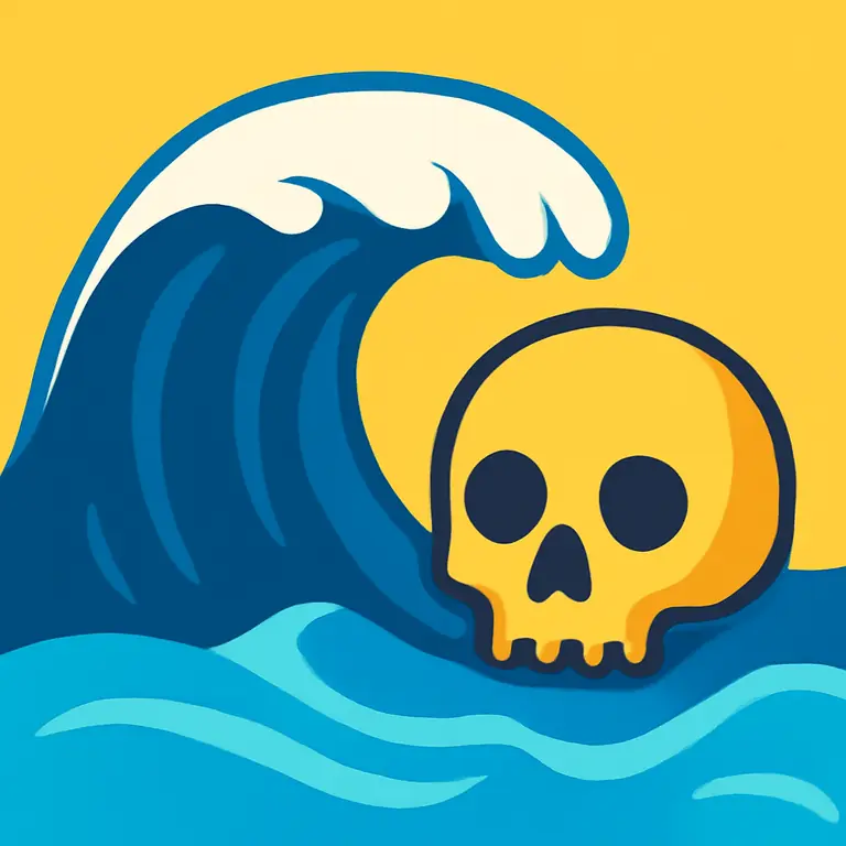 Savage Waves - puzzle cover