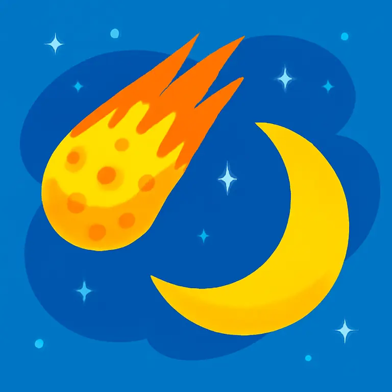 Meteor Moon Quest - puzzle cover