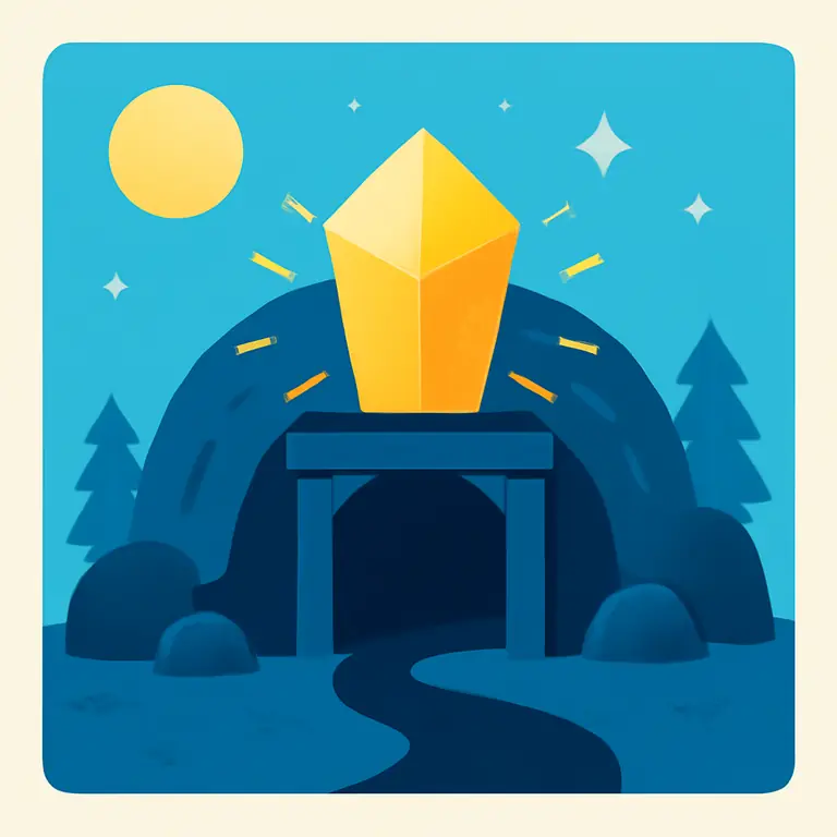 Mystic Coalmine - puzzle cover