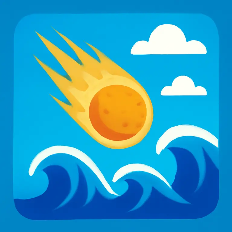 Meteor Waves - puzzle cover