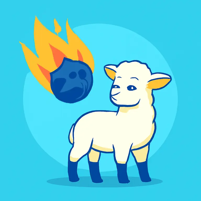 Eerie Meteorite Lamb - puzzle cover