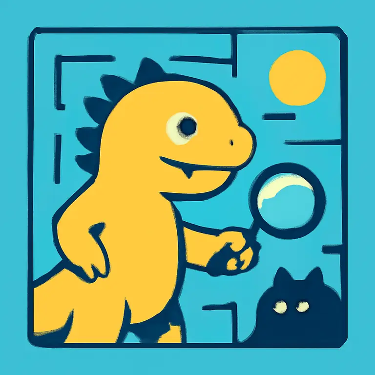 Retro Creature Quest - puzzle cover