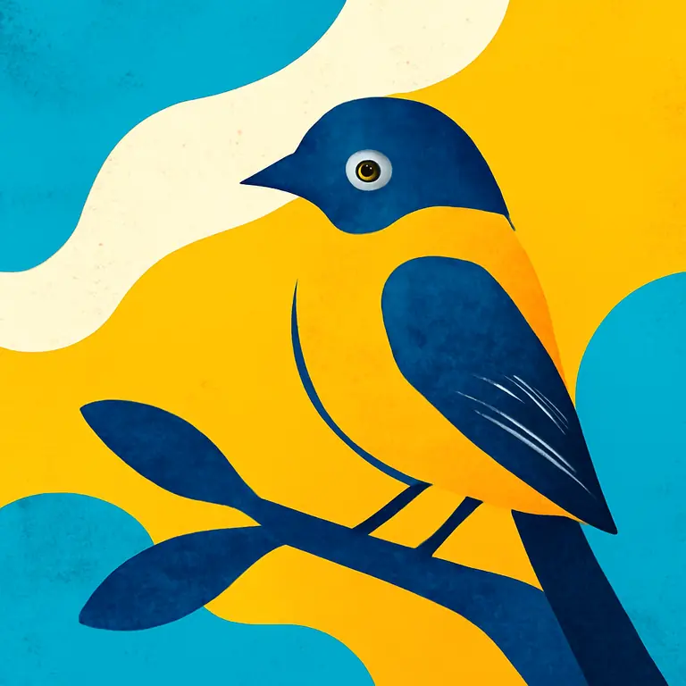 Grunge Tanager Vibes - puzzle cover