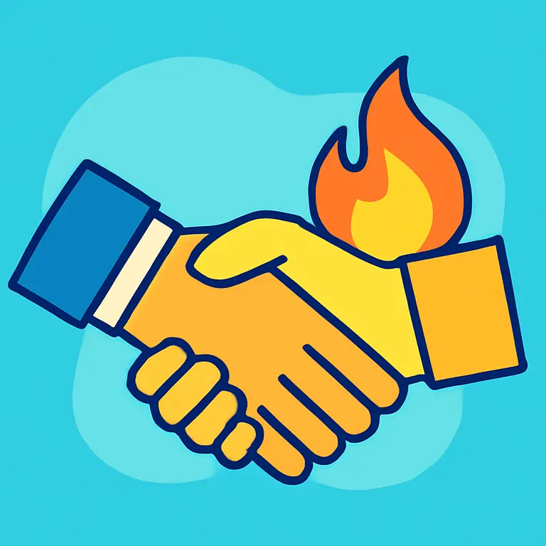 Acuerdos y Llamas - portada del puzzle