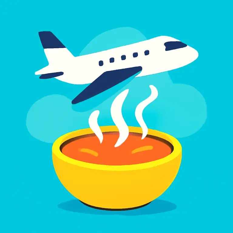 Vuelo y Sabor - portada del puzzle