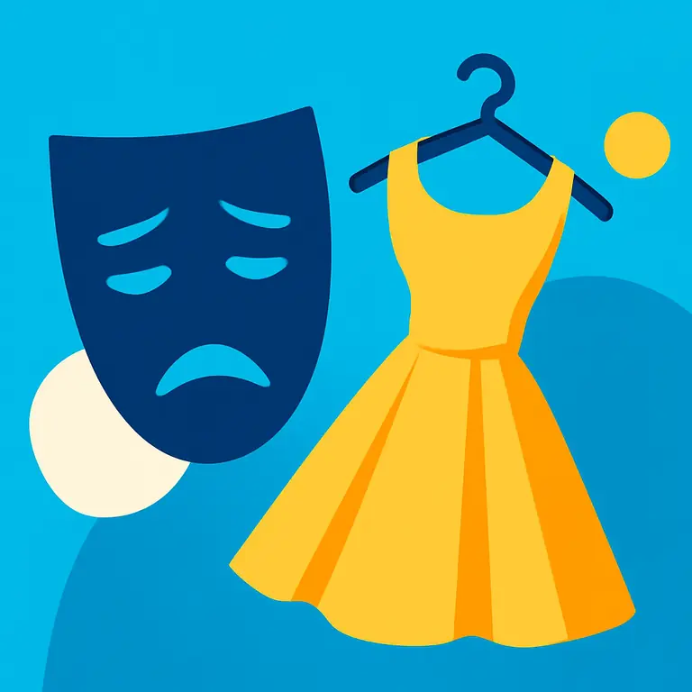 Drama y Vestimenta - portada del puzzle