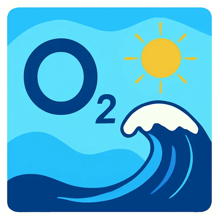 Oxígeno y Marea - portada del puzzle