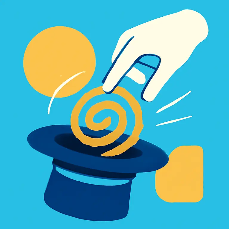 Giro y Magia - portada del puzzle