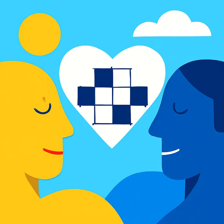 Emociones Cruzadas - portada del puzzle