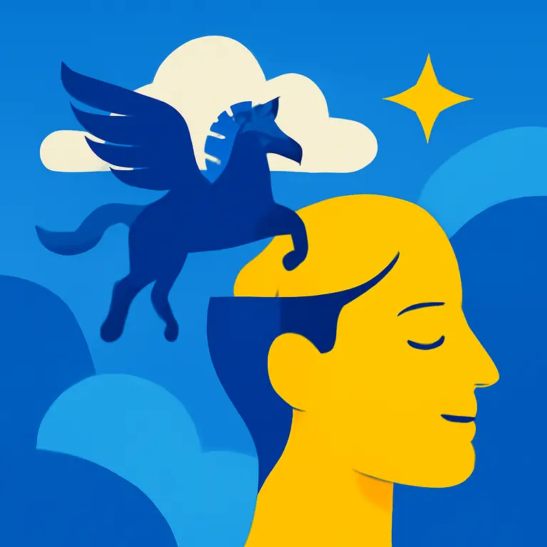 Sueños y mitos - portada del puzzle