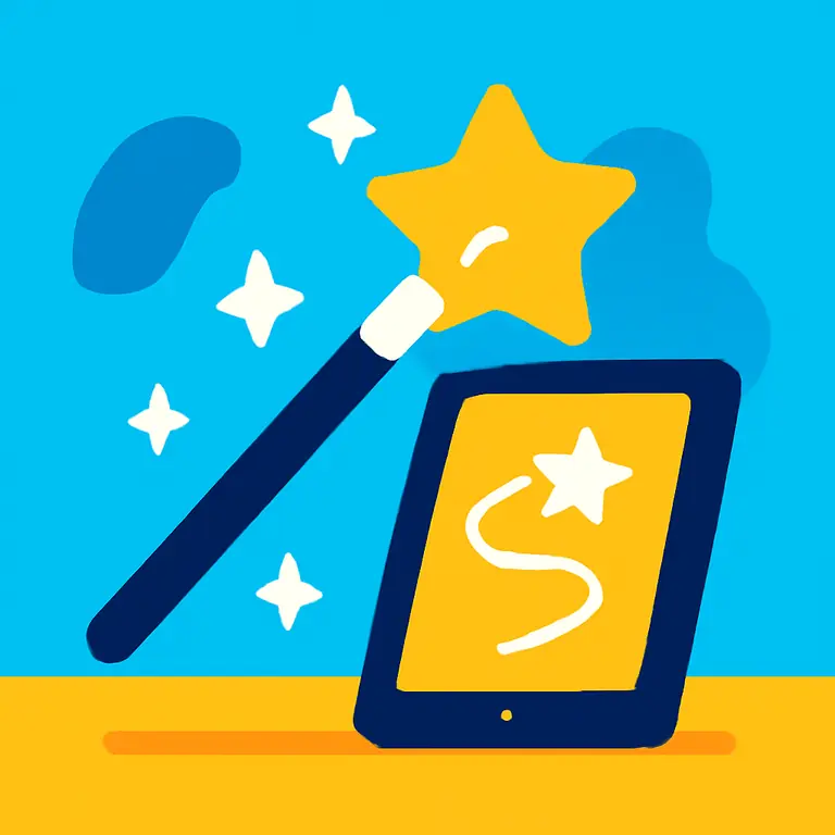 Mundo Mágico Digital - portada del puzzle