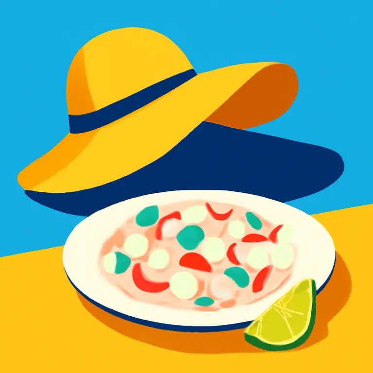 Sombra y Ceviche - portada del puzzle