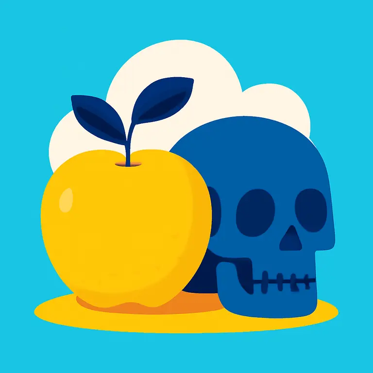 Frutas y Decadencia - portada del puzzle