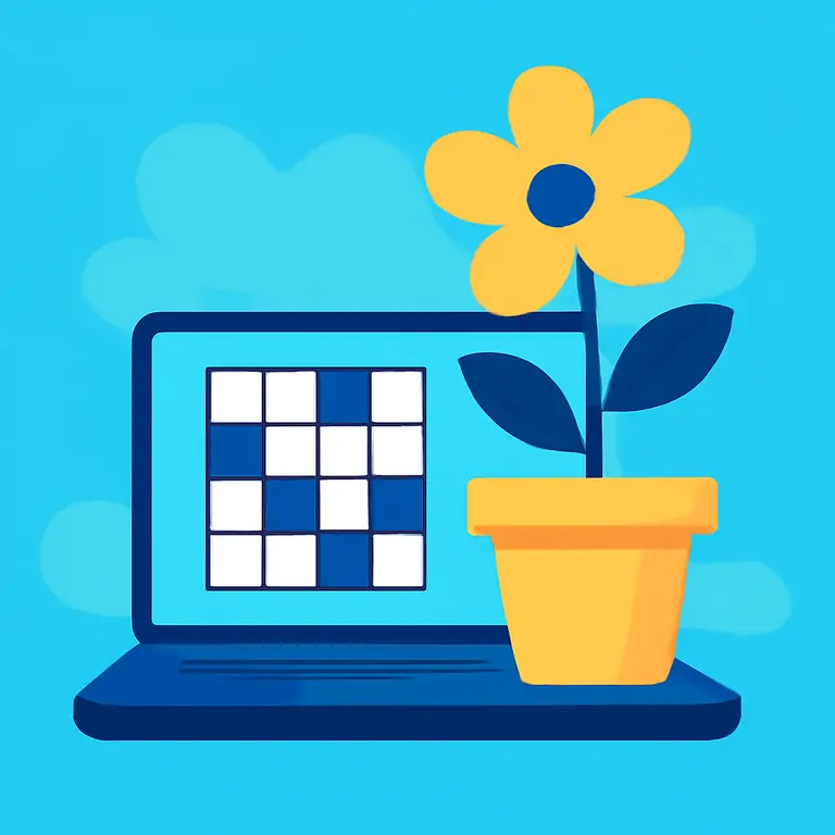 Jardín Digital - portada del puzzle