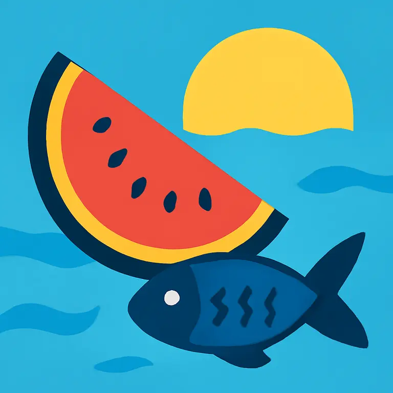 Frutos y Mar - portada del puzzle