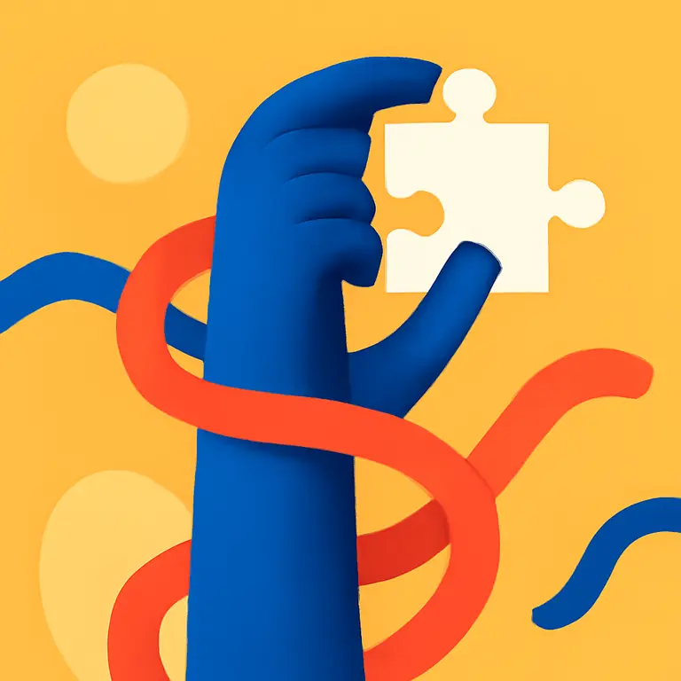 Conflicto y Piel - portada del puzzle