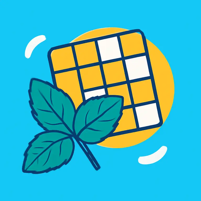 Menta y Tablero - portada del puzzle