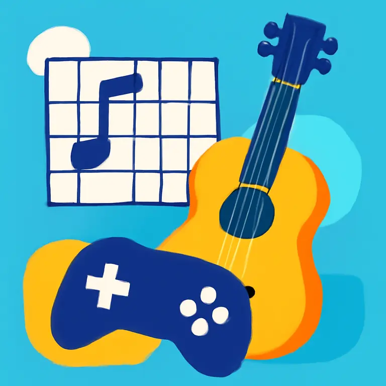 Música y Juego - portada del puzzle