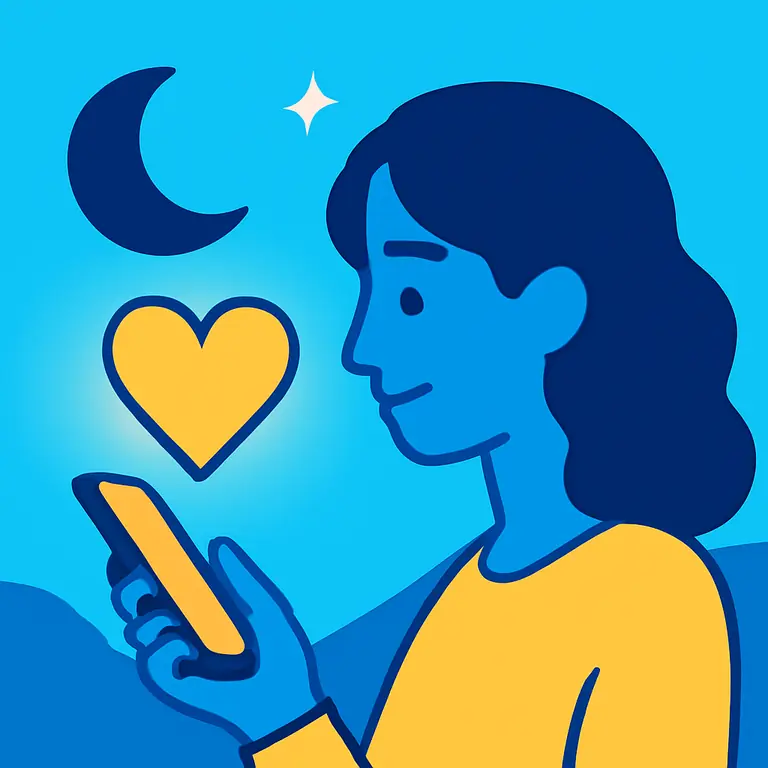 Ciberamor nocturno - portada del puzzle