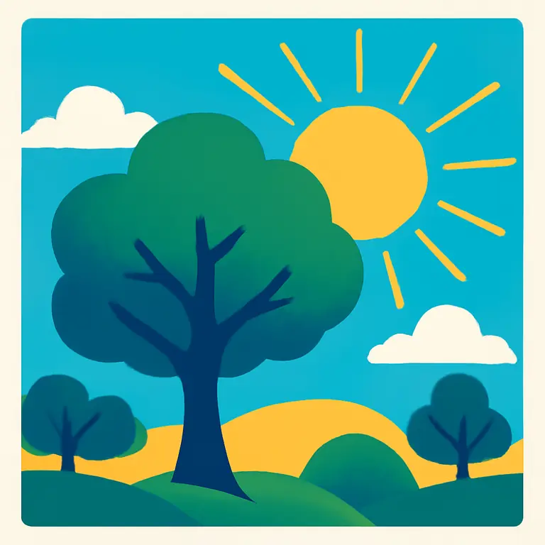 Bosque Radiante - portada del puzzle