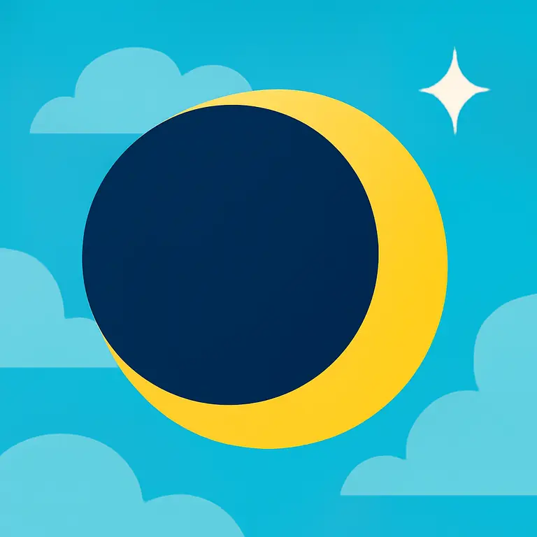 Eclipse Solar - portada del puzzle