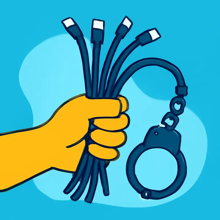 Cables y Sobornos - portada del puzzle