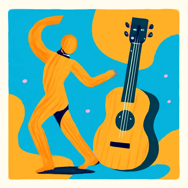 Danza y Madera - portada del puzzle