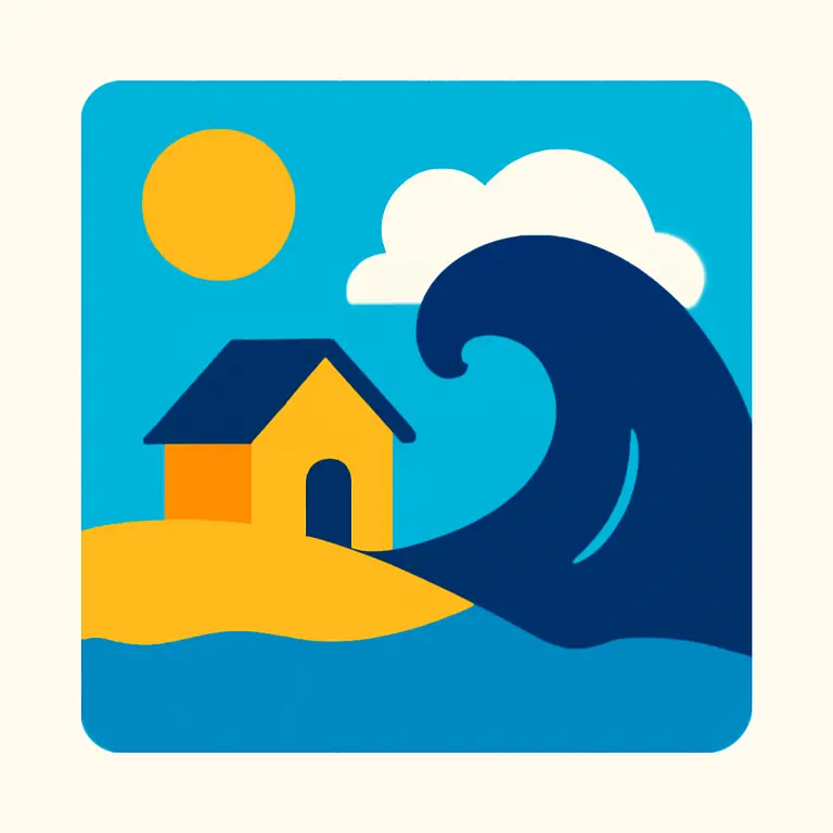 Refugio y Mar - portada del puzzle