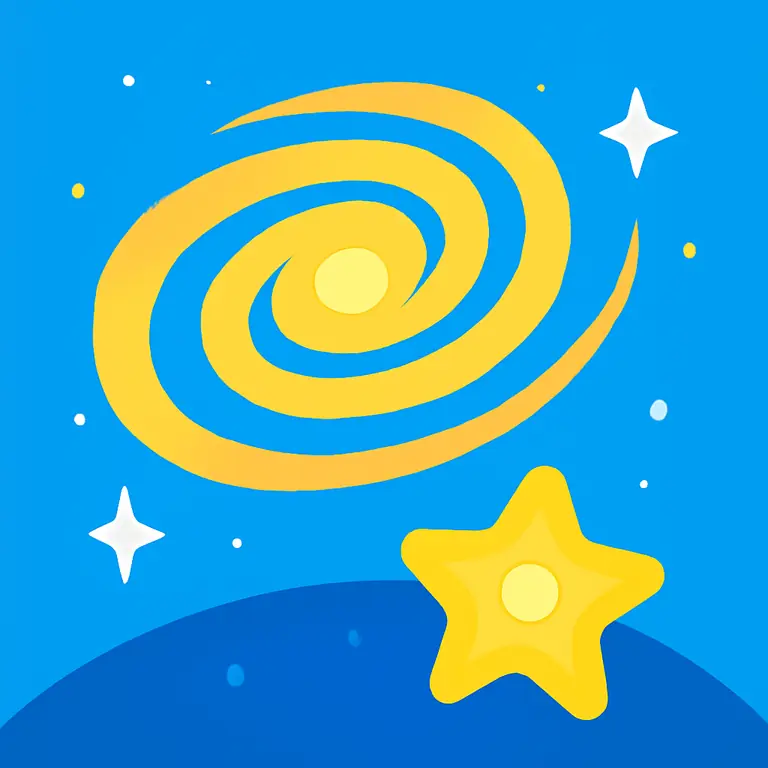 Galaxia Luminosa - portada del puzzle