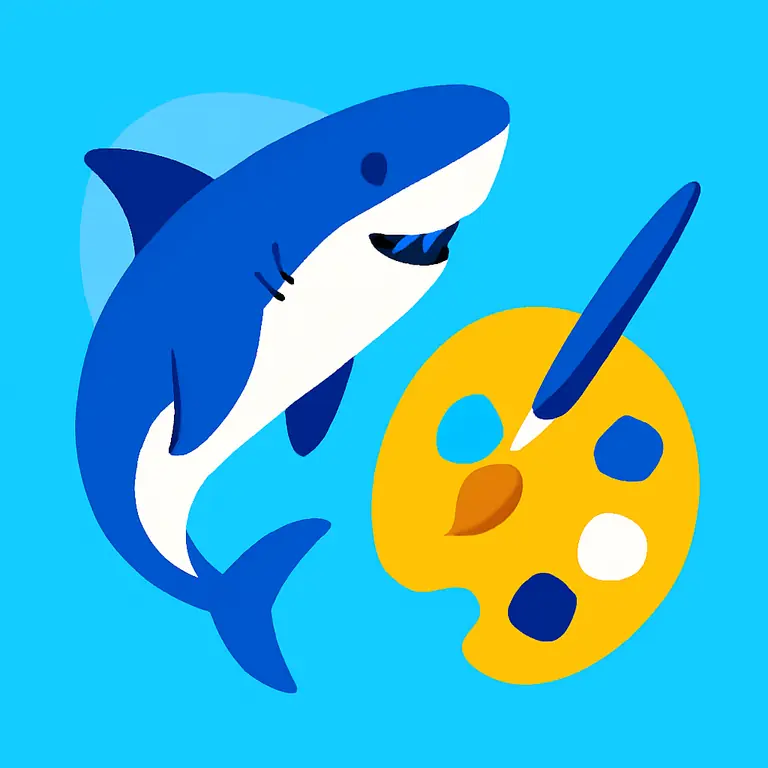 Tiburones y Artes - portada del puzzle