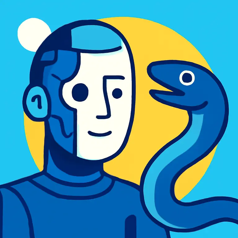 Cyborg y Congrio - portada del puzzle