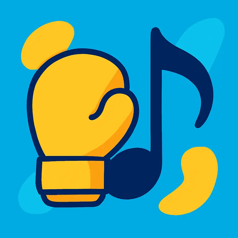 Combate y Ritmo - portada del puzzle